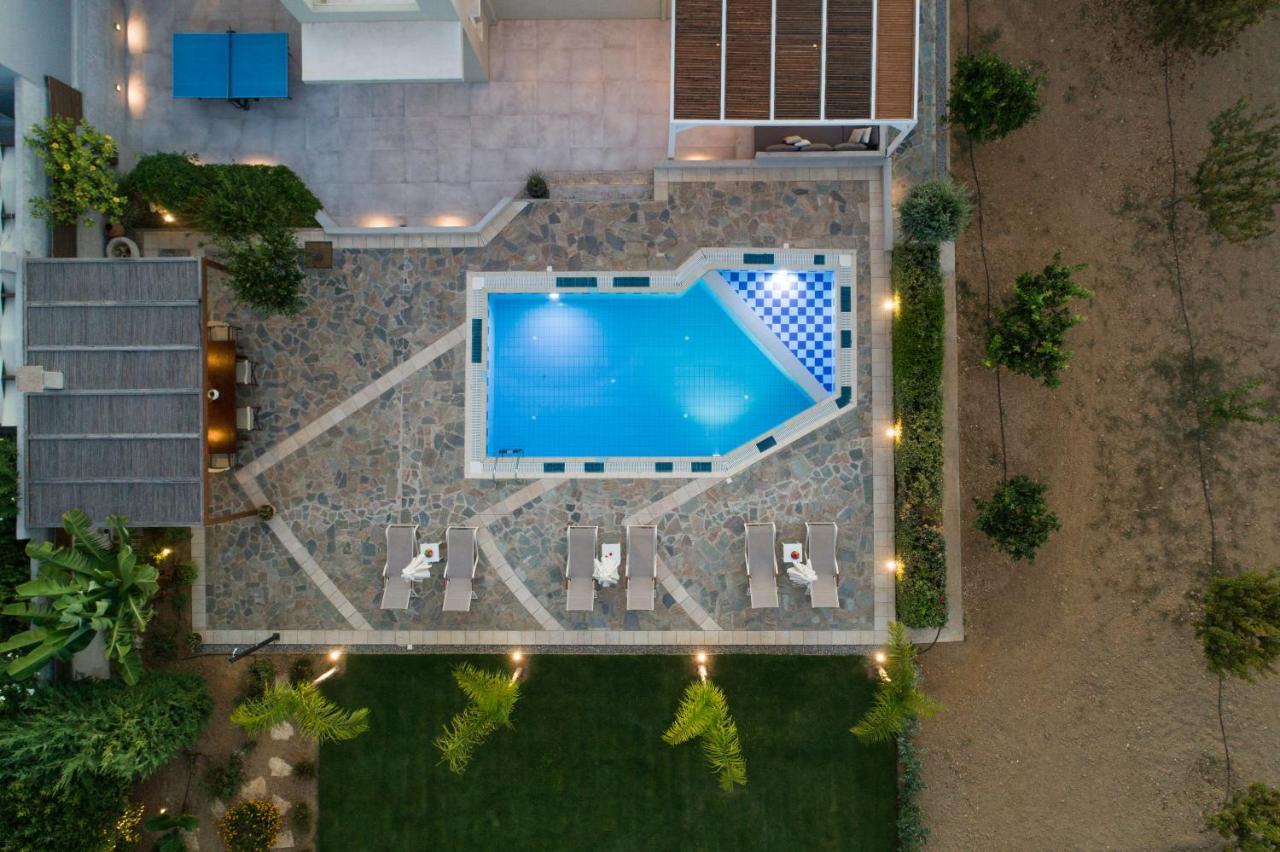 Villa Periklis Adelianos Kampos Exterior foto