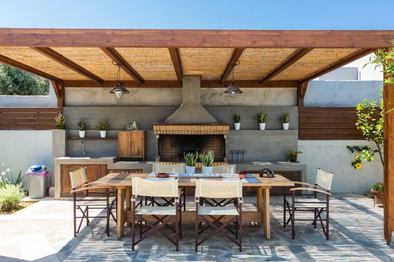 Villa Periklis Adelianos Kampos Exterior foto